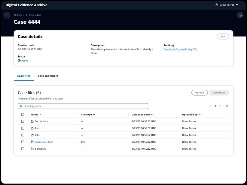 Case 4444 — detail page