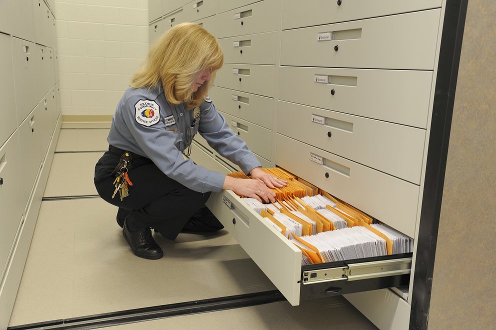Law enforcement evidence storage